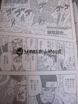 Naruto Raw Scans 534 Naruto Confirmed Spoilers 535