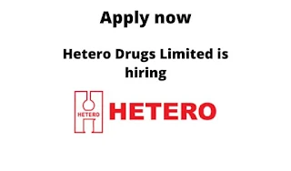 Hetero Drugs Limited Is Hiring Fresher Electrical Graduates in Jadcherla, Telangana