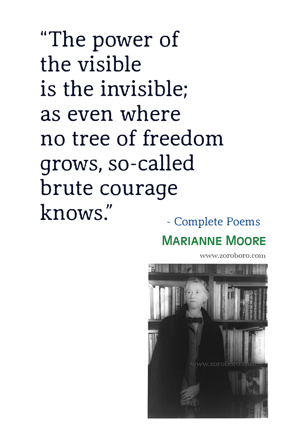 Marianne Moore Quotes, Marianne Moore Poems, Marianne Moore Poetry, Marianne Moore Books Quotes, Marianne Moore Selected Poems.