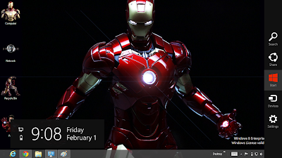 IRON MAN 3 Theme For Windows 8