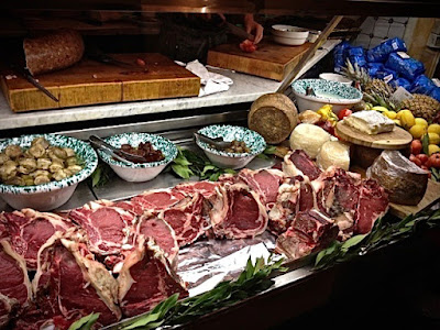 Florence, All'Antico Ristoro di Cambi, Chianti ribeyes