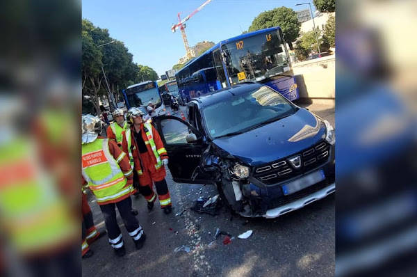 Marseille : Au volant d’une voiture volée, il fuit la BAC et percute quatre véhicules en circulation