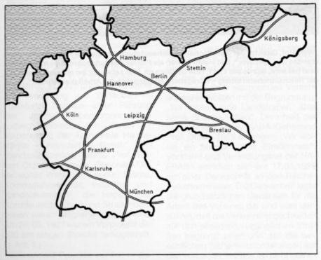 1926 bis 1935 - Autobahnen in Deutschland | Historische ...