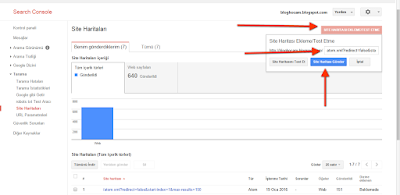 blogger site haritası ekleme