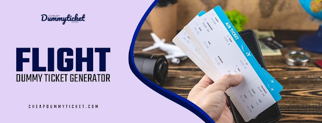 Flight Dummy Ticket Generator