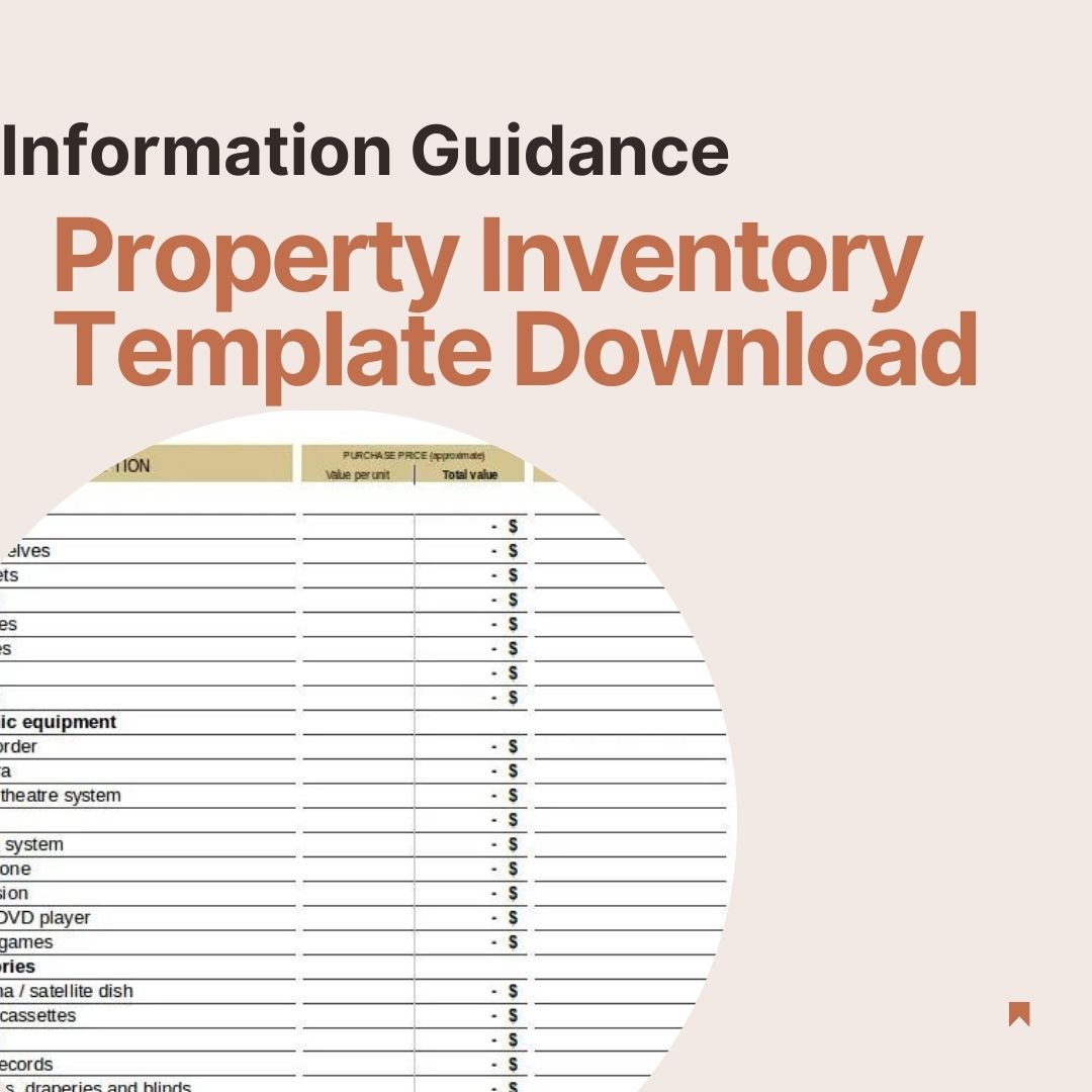 Inventory Letting Template