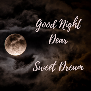 GOOD NIGHT SWEET DREAM IMAGE WITH MOON