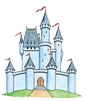 Fairy Tale Castle Clip Art