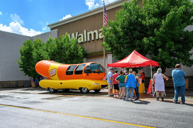 Wienermobile in Waynesville, NC