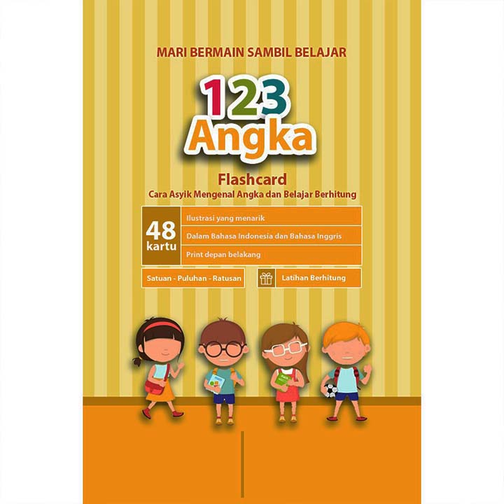 Flash Card 123 Angka