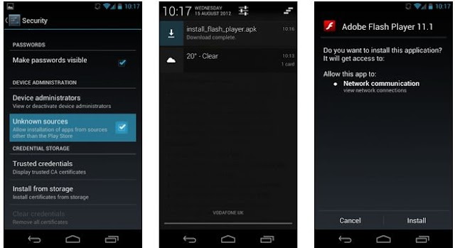 How to Install Adobe Flash Player to any Android manually