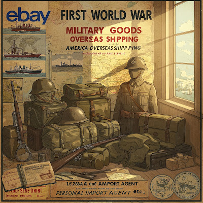 「eBay 第一次世界大戦の軍事品 アメリカ 海外通販 個人輸入代行、他」のイメージ