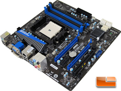 MSI A75MA-G55 - AMD FM1 Socket Motherboard