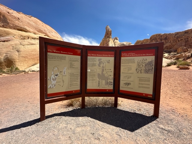 Valley Of Fire State Park White Dome Loop Hike