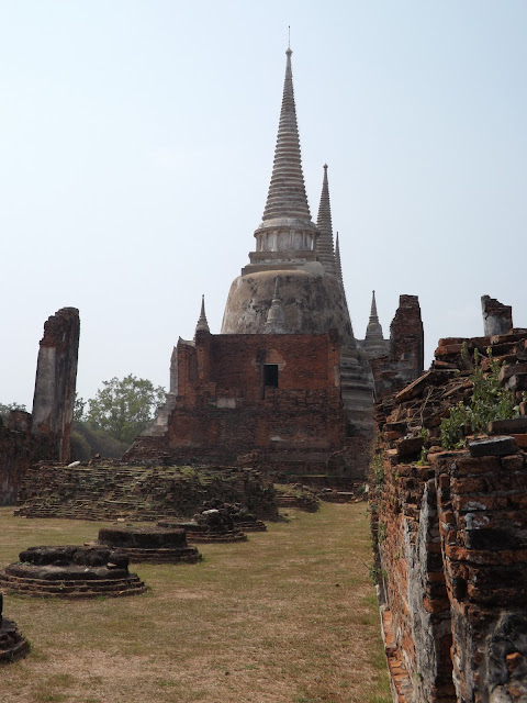 Wat Phra si samphet, temple Thaïlande, Ayutthaya, location vélo, guesthouse