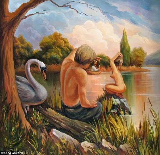 25 Awesome and Mind Blowing Illusion Paintings by Oleg Shuplyak