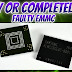 Partially or Completely Faulty eMMC 