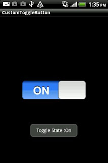 Android toggle button