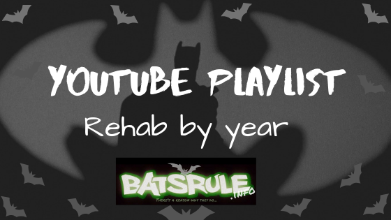 YouTube playlists Rehab