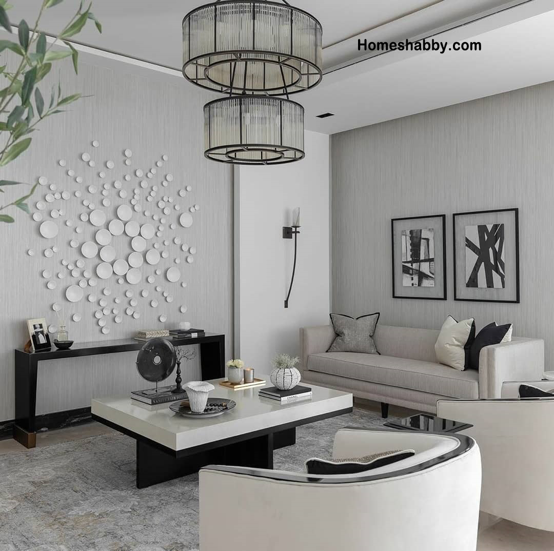 Ruang Tamu Elegan Rumah Minimalis Serba Abu Abu Yang Bikin Gemas Homeshabbycom Design Home Plans