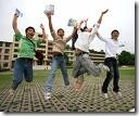 students joy back