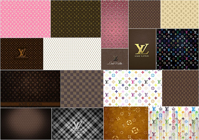 Louis Vuitton: Free Printable Paper.