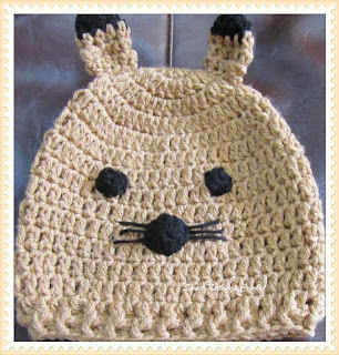 cute animal crochet cap pattern