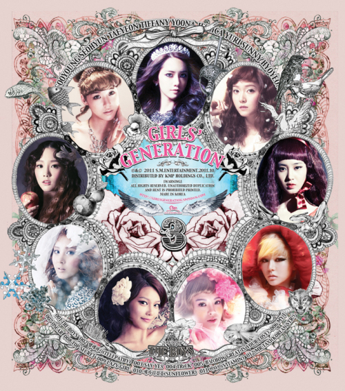 SNSD 3rd Album The Boys