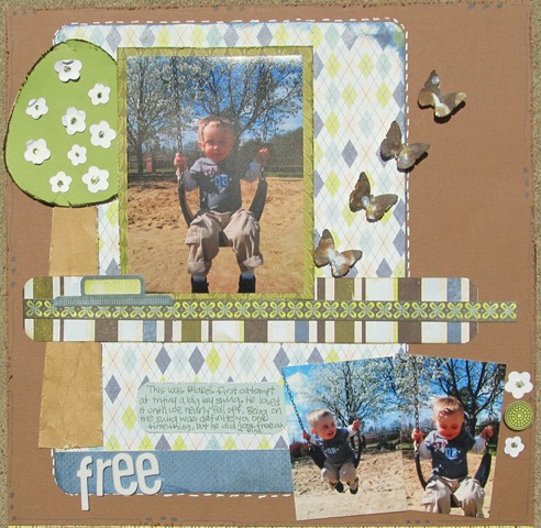 Blake 2nd- free in the swing
