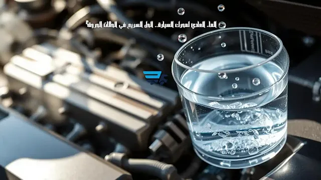Using Regular Water for Car Engine Cooling