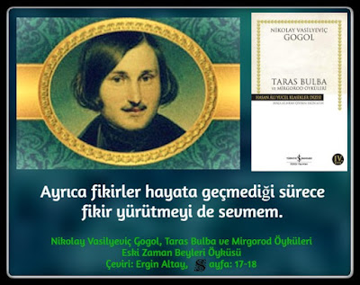 #NikolayVasilyeviçGogol #TarasBulbaVeMirgorodÖyküleri #EskiZamanBeyleriÖyküsü #ÇeviriErginAltay