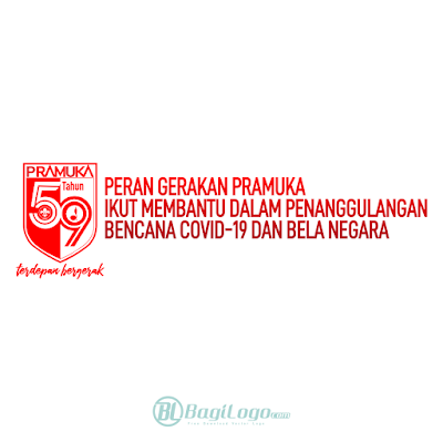 Logo Hari Pramuka ke 59 (2020) Vector cdr