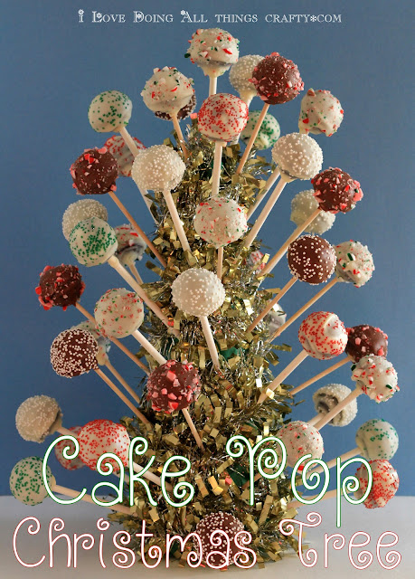 Cake Pop Christmas Tree and Treats for School