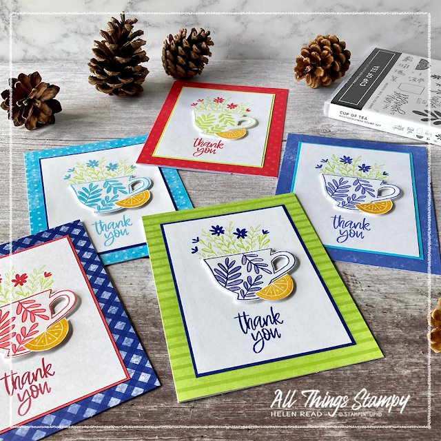 Cup of Tea Boutique stampin up UK demonstrator Helen Read