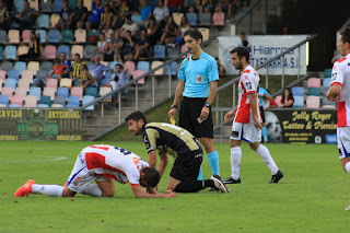 Partido del barakaldo ante el Logroñés