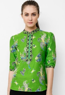 15 Contoh Model Baju Batik Santai  Simpel Elegan Modern 2019