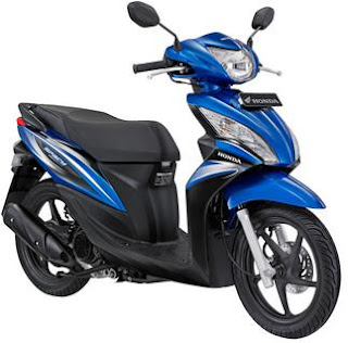 Blue Honda Spacy