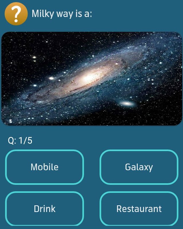 Milky way is a? MY TELENOR