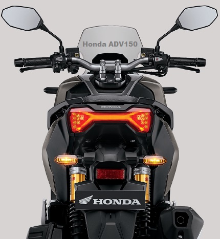 2020 Honda ADV150 (2BK-KF38) rear light