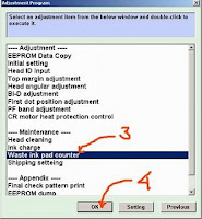 Cara Reset Epson Stylus C90 Blink