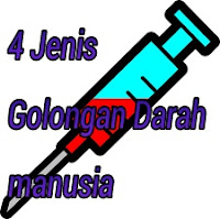 4 jenis golongan darah manusia