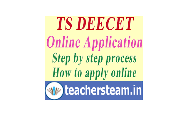 TS DEECET(TS DIETCET) Application online submission admission in D.El.Ed  and DPSE (TTC Course/DIET) - Step by Step process How to Apply at www.deecet.cdse.telangana.gov.in