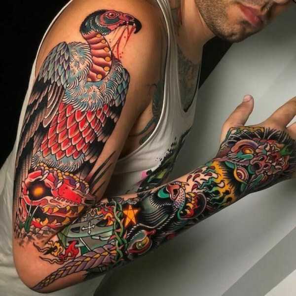 93 lindas tatuagens para os braços - Algumas para homens e outras para mulheres