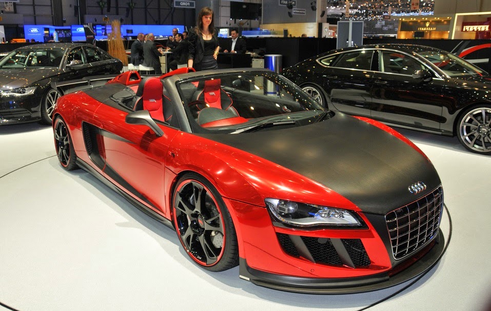 Audi R8 GT Spyder Red Metallic