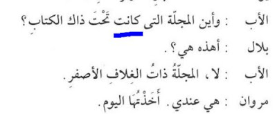 fi'il madhi kaana isim kaana dan khabar kaana