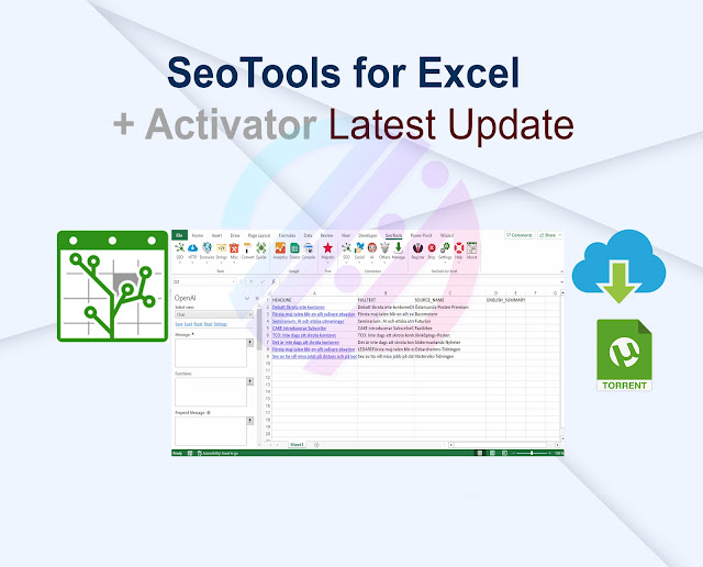 SeoTools for Excel 10.0.2 + Activator Latest Update