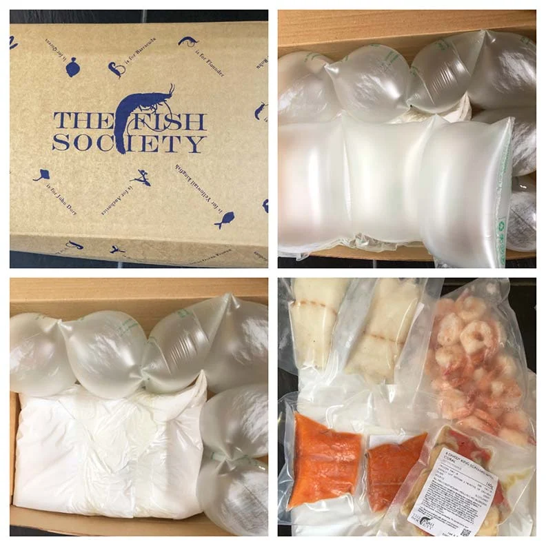 The Fish Society delivery packaging