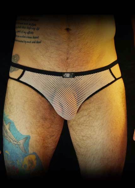 GBGB Wear Mens Underwear Itcha Net White