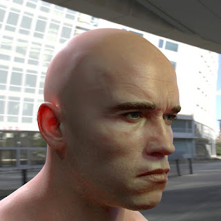 Arnold Schwarzenegger head 3D model