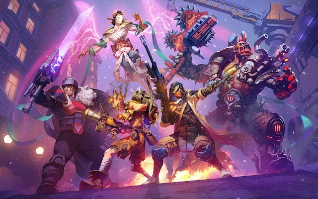Papel de parede grátis HD Jogo Heroes of the Storm 2017 para PC, Notebook, iPhone, Android e Tablet.